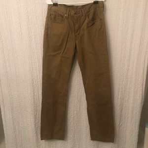 Levi’s Dark Khaki Men’s Pants 32 x 32